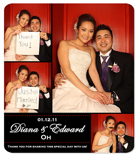 Wedding Thank You Collage Sample 1